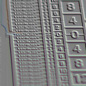 OK фокус при снимка със стандартен AF + Emboss