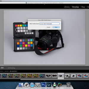 Запазване на цветовия профил