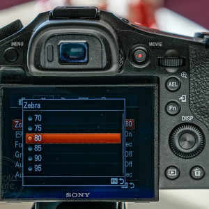 Sony RX 10 меню