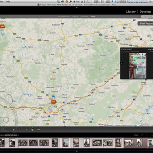 Показване в различни точки на карата Показване в различни точки на карата