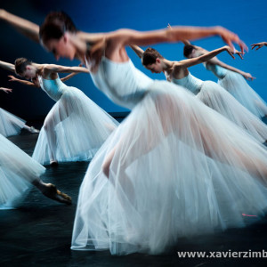 Bolshoi Theatre, Moscow, 2011, Ballet Serenade By Pyotr Tchaikovsky, Choreography By Pyotr Balanchine.