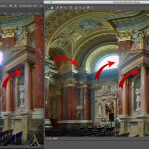 Корекции на аберации в PS