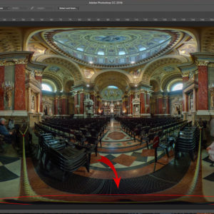 Статива, който се вижда в основата на кадъра