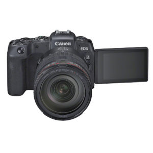 EOS RP_FrontSlantDown_RF24-105mm_F4_L_IS_USM